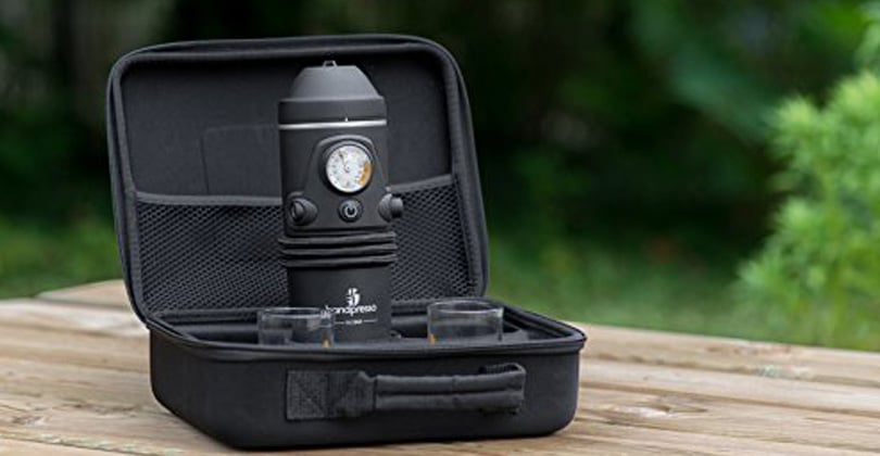 Haut de gamme en voiture, le coffret Handpresso Auto 48266