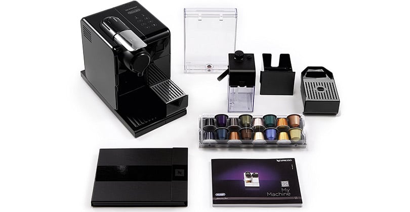 Delonghi Nespresso Lattissima Touch avec son émulsionneur de lait