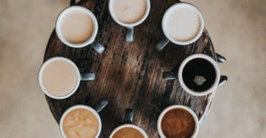 Ronde des cafés sous toutes ses formes