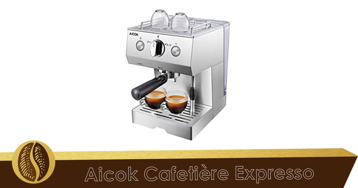 Aicok cafetière expresso