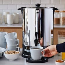 percolateur en service