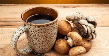 café aux champignons