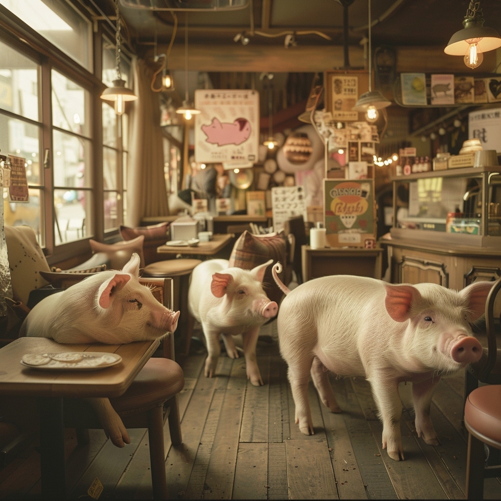 Est-ce éthique d’avoir des cafés à cochons au Japon ?