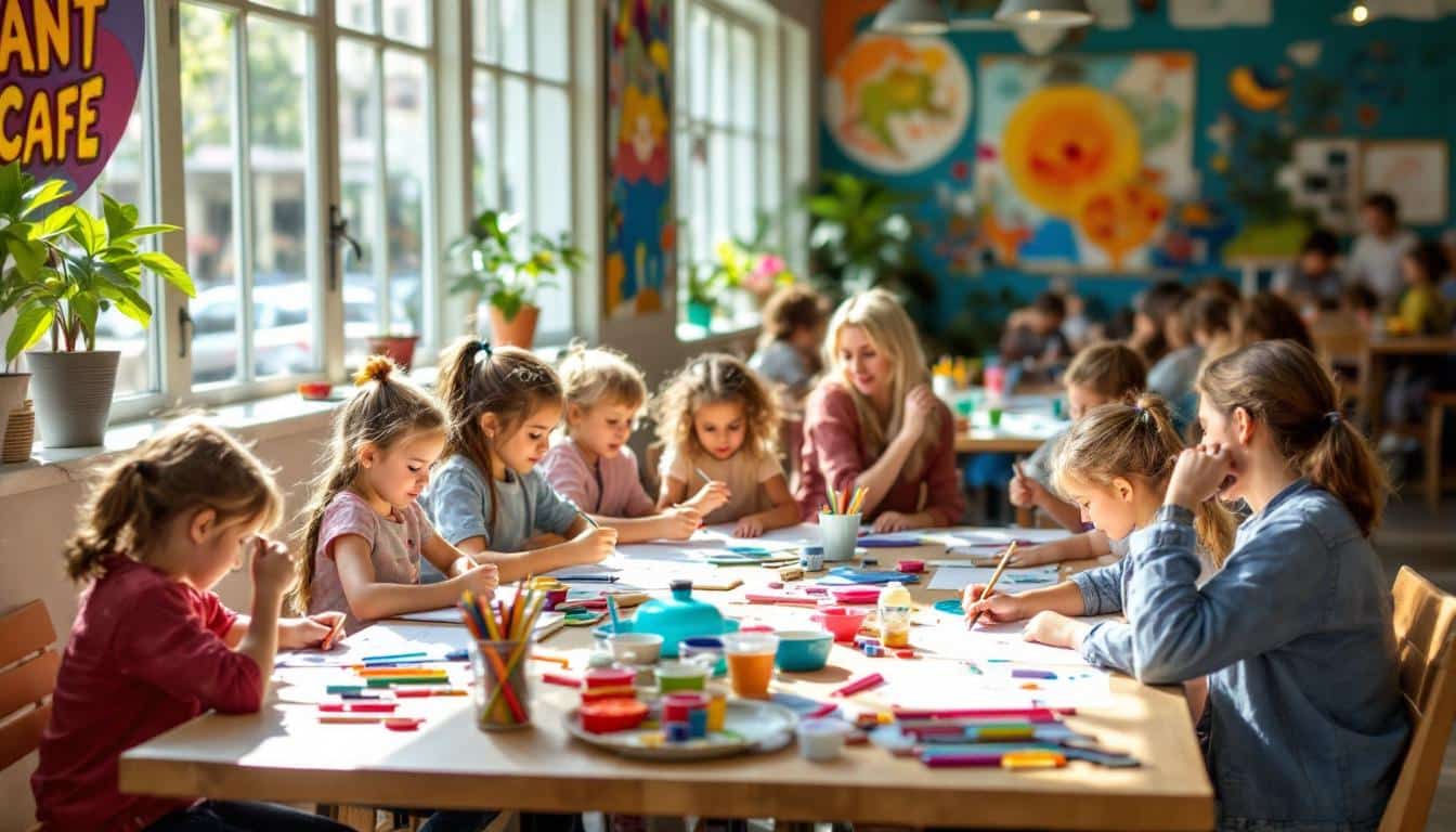 découvrez huit cafés chaleureux où petits et grands trouveront leur bonheur. un voyage gourmand à travers des ambiances conviviales, parfait pour se détendre en famille ou entre amis.