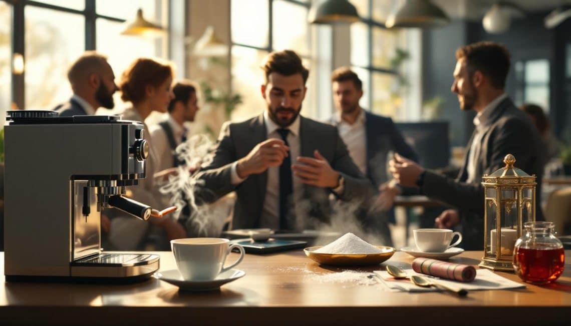 découvrez les habitudes surprenantes de certains employés qui débutent leur journée avec une combinaison inattendue : café, cigarette et cocaïne. une exploration intrigante des rituels matinaux qui soulèvent des questions sur le bien-être au travail et les pressions de la performance.