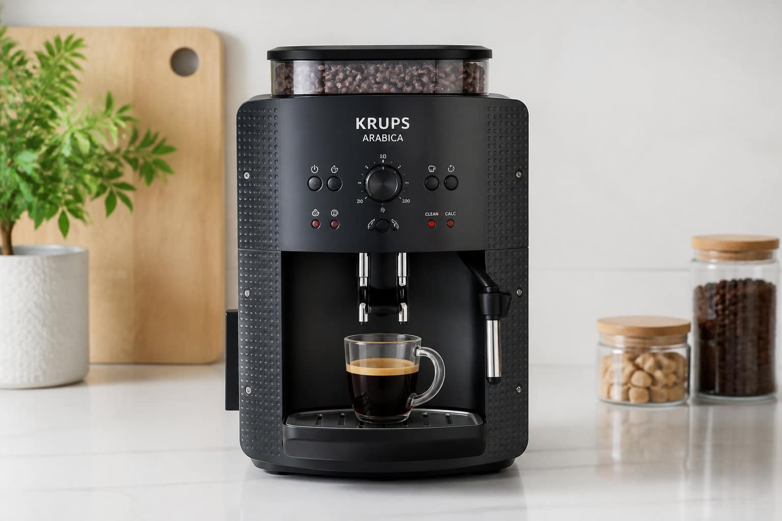 Krups Arabica EA817010 : la solidité au service de l'extraction