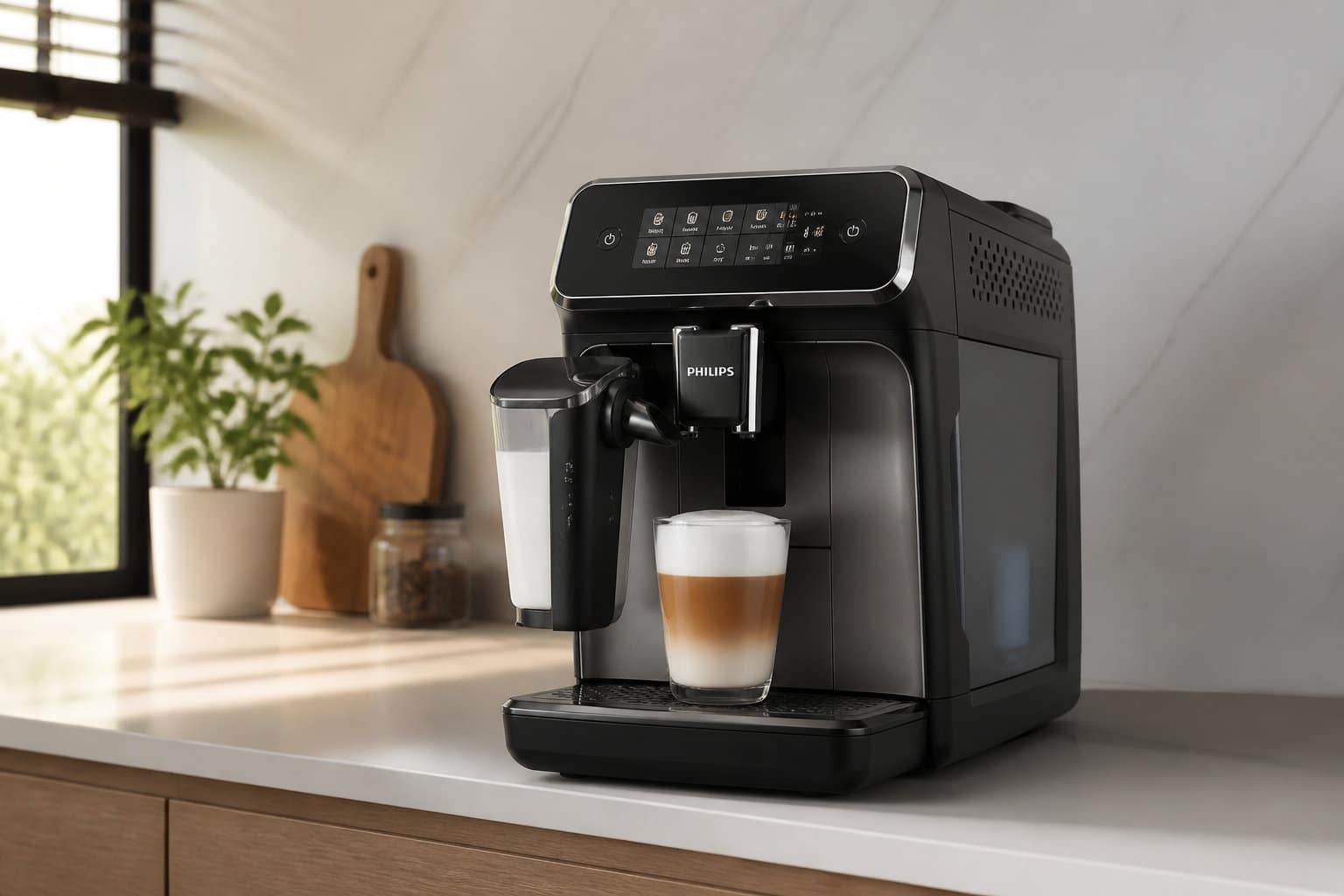 Philips LatteGo EP2231/40 : la simplicité des boissons lactées