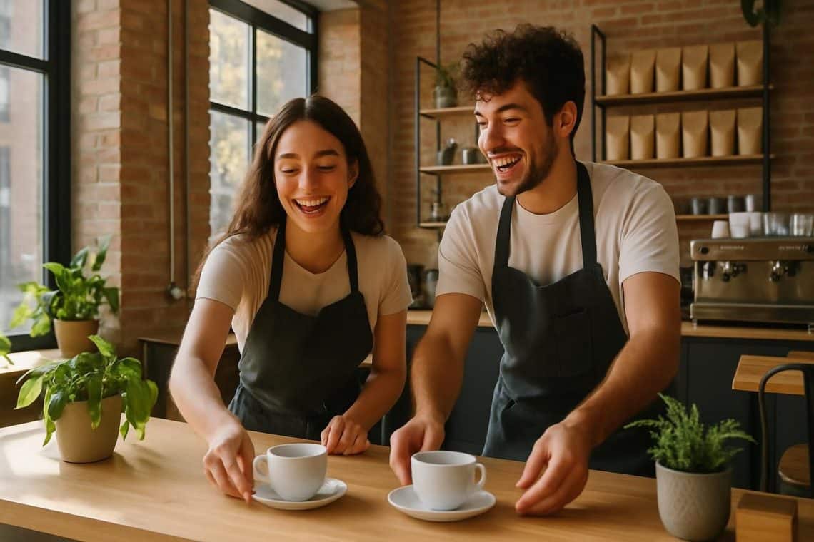 &agrave; 23 ans, ils mettent tout leur c&oelig;ur et leur &eacute;nergie pour lancer un coffee shop unique sur le plateau, alliant passion et innovation pour une exp&eacute;rience caf&eacute; inoubliable.