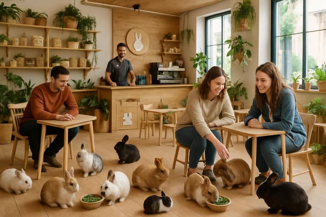 d&eacute;couvrez &agrave; bordeaux un caf&eacute; unique en france enti&egrave;rement d&eacute;di&eacute; aux lapins, un lieu convivial et original qui s&eacute;duit les amateurs d'animaux et les familles depuis son ouverture.
