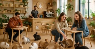 découvrez à bordeaux un café unique en france entièrement dédié aux lapins, un lieu convivial et original qui séduit les amateurs d'animaux et les familles depuis son ouverture.