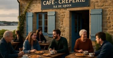 à groix, un café crêpe unique lutte contre l'isolement en favorisant les échanges et le partage au cœur de la communauté.