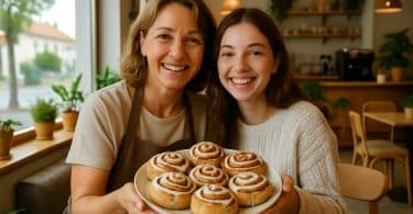 découvrez roll in love à saint-jean-de-monts, un coffee shop convivial créé par une mère et sa fille, spécialisé dans les délicieux cinnamon rolls faits maison.