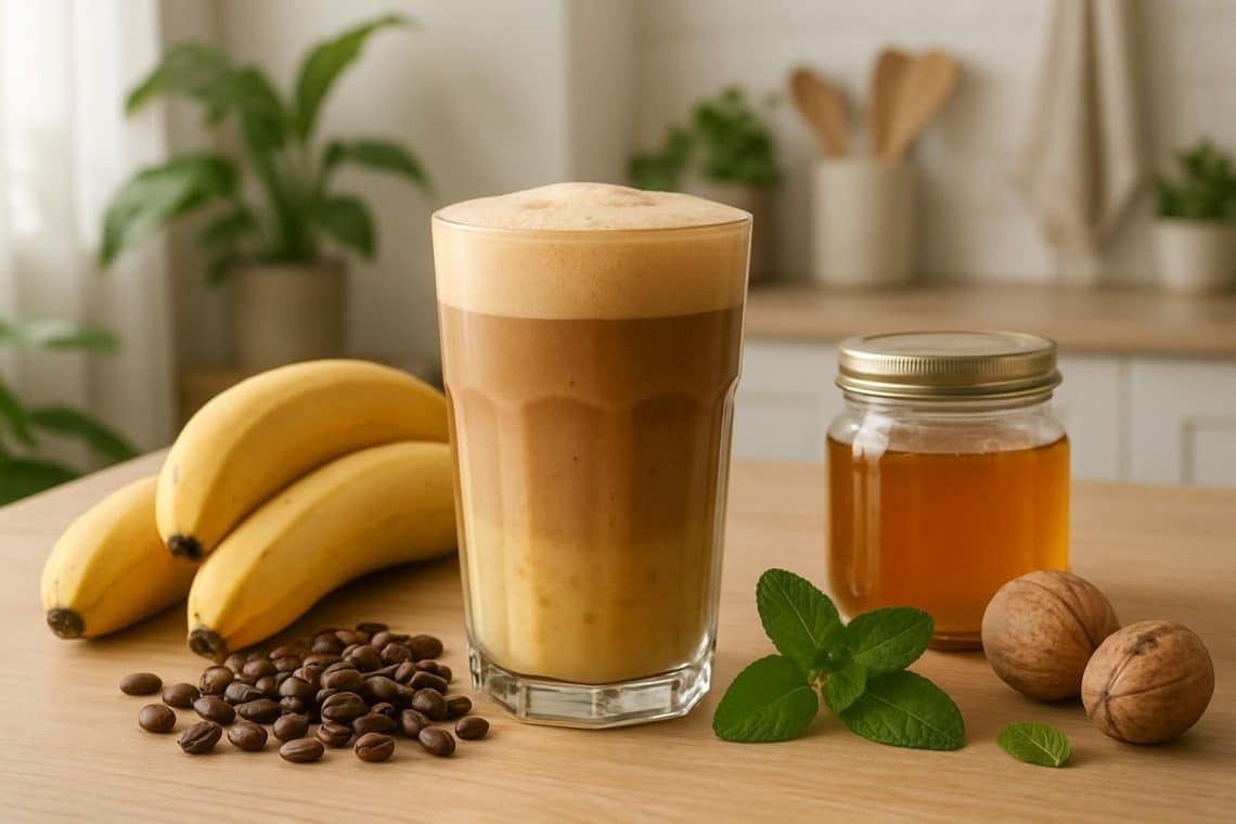 d&eacute;couvrez le banana coffee, une boisson innovante alliant banane et caf&eacute;, et explorez son potentiel r&eacute;el pour am&eacute;liorer votre bien-&ecirc;tre au quotidien.