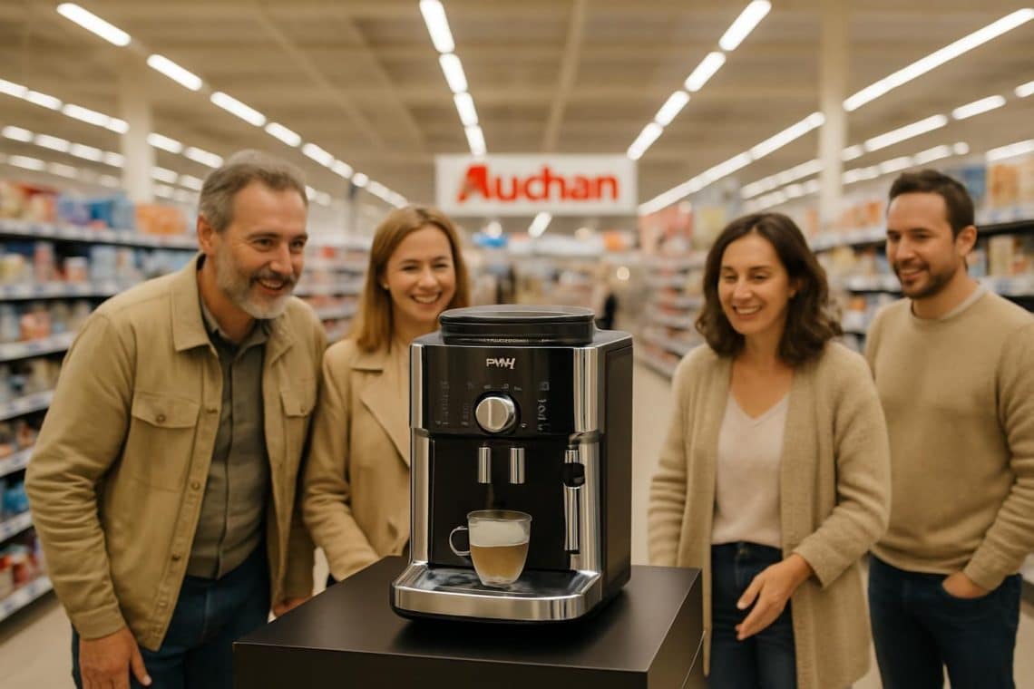 d&eacute;couvrez l'offre exceptionnelle d'auchan : la machine &agrave; caf&eacute; krups &agrave; -50%. une occasion unique pour d&eacute;guster un caf&eacute; de qualit&eacute; chez vous &agrave; prix r&eacute;duit !