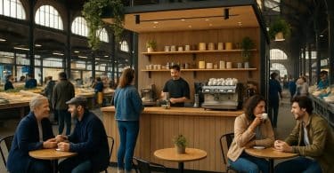 découvrez le nouveau coffee-shop aux halles centrales de la criée à rennes, un lieu convivial pour savourer cafés gourmands et moments de détente au cœur de la ville.