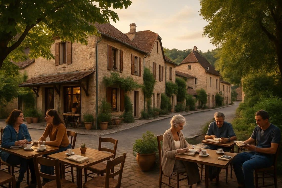 d&eacute;couvrez bagnac-sur-c&eacute;l&eacute; &agrave; travers vivre-bouluech et le caf&eacute; litt&eacute;raire, un voyage au c&oelig;ur de la culture locale et des rencontres passionnantes.