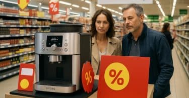 ce dimanche chez carrefour, profitez de 220 euros de réduction sur la machine à café broyeur krups. une offre exceptionnelle à ne pas manquer pour les amateurs de café !