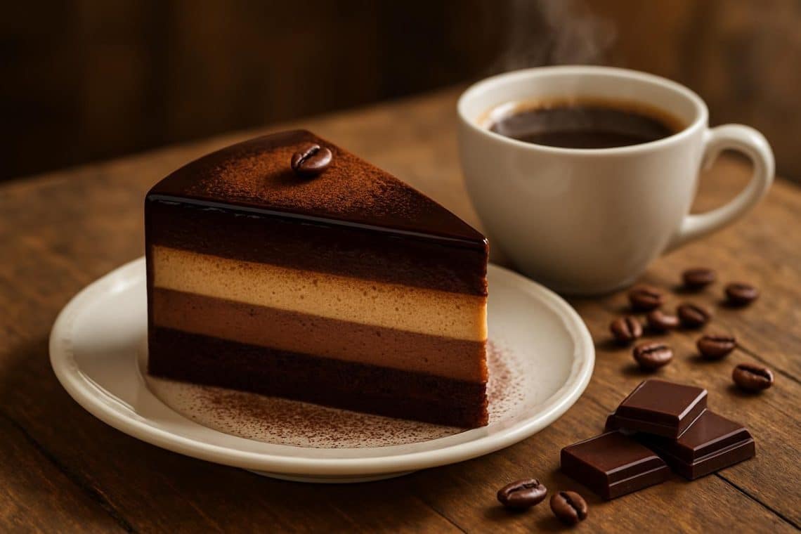 d&eacute;couvrez la recette du g&acirc;teau caf&eacute;-chocolat qui &eacute;merveille vos invit&eacute;s &agrave; chaque d&eacute;gustation, alliant saveurs riches et originalit&eacute;.
