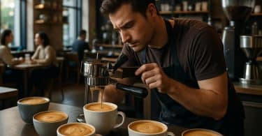 découvrez comment l'émulsion révolutionne la préparation du café dans les coffee shops, avant même la phase de sélection des grains, pour une expérience gustative unique.