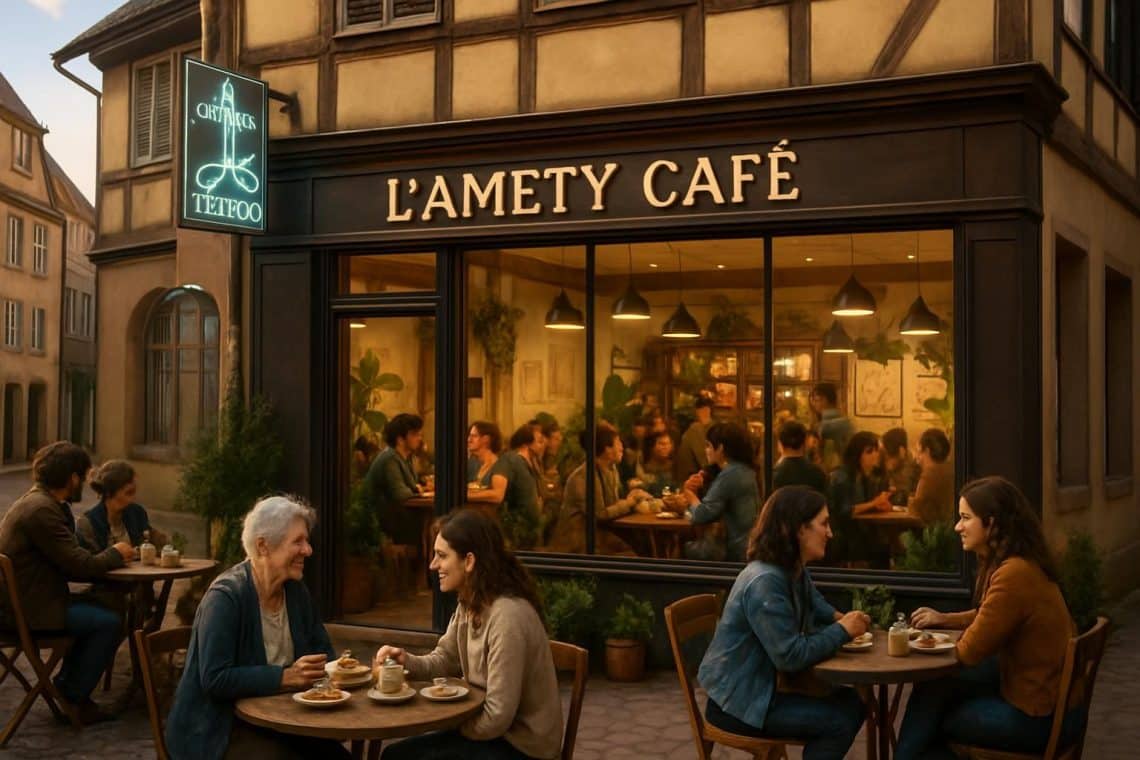 d&eacute;couvrez l'amety caf&eacute; &agrave; colmar, un ancien tatoueur qui a fait de son lieu un havre de gourmandises et d'entraide, alliant saveurs et solidarit&eacute; au c&oelig;ur de la ville.
