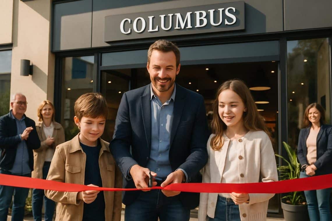 columbus caf&eacute; : fabien duval ouvre un deuxi&egrave;me coffee shop &agrave; barjouville avec ses enfants, offrant un nouveau lieu convivial pour les amateurs de caf&eacute;.