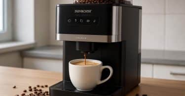 découvrez la machine à café automatique lidl silvercrest skva 1450 a1 : test complet de ses performances et de son broyeur intégré pour un café de qualité.