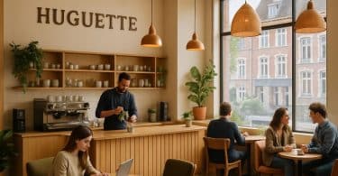 découvrez le café huguette, le nouveau rendez-vous incontournable du quartier de la place jeanne d'arc à lille, pour savourer un café de qualité dans une ambiance chaleureuse et conviviale.
