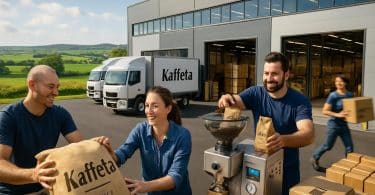 cozigou dynamise sa distribution de café avec kafeta, une nouvelle usine prévue en mars, et relance ses activités dans le morbihan pour répondre à la demande croissante.