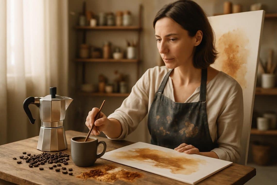 découvrez emmanuelle luciani, où l'art s'entrelace avec l'univers du café pour une expérience unique et sensorielle.