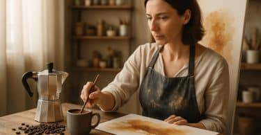 découvrez emmanuelle luciani, où l'art s'entrelace avec l'univers du café pour une expérience unique et sensorielle.