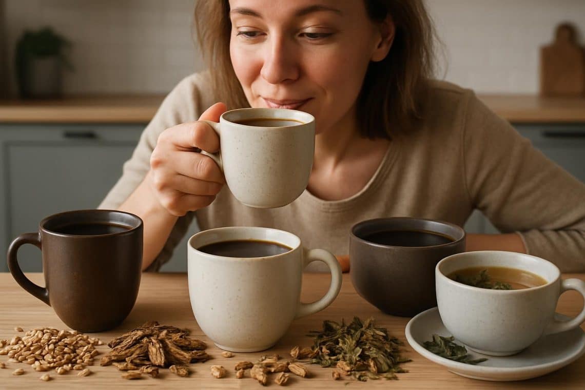 découvrez notre exploration des substituts au café à travers nos essais et découvertes. alternatives savoureuses et conseils pour varier vos plaisirs caféinés.