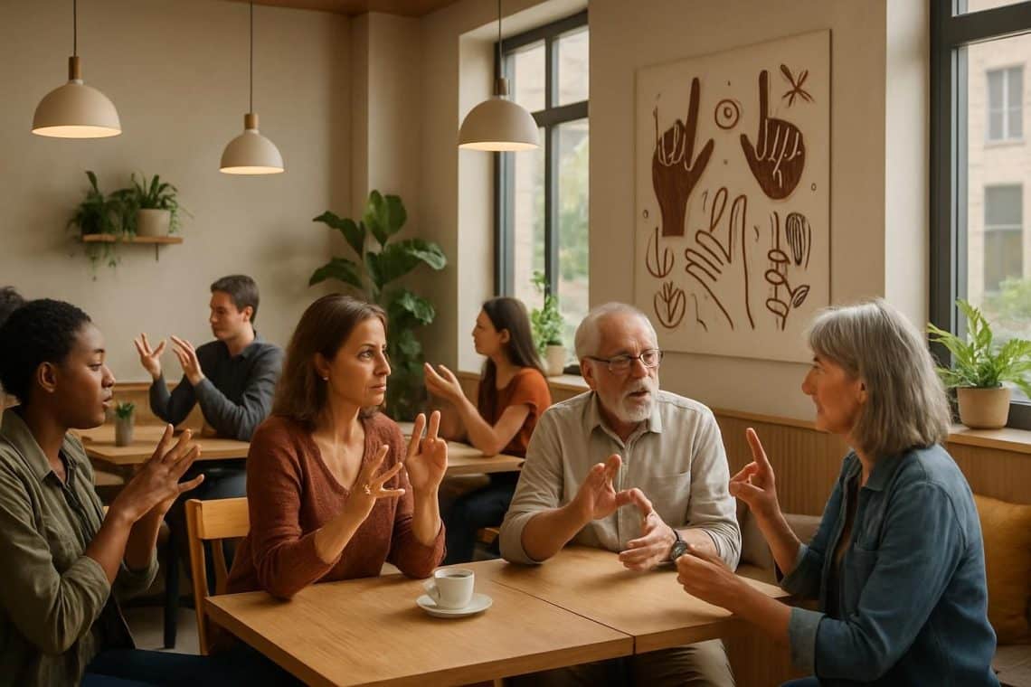 d&eacute;couvrez le caf&eacute;-m&eacute;moire de fleurance qui change d'adresse et explore d&eacute;sormais l'univers fascinant du langage non-verbal.