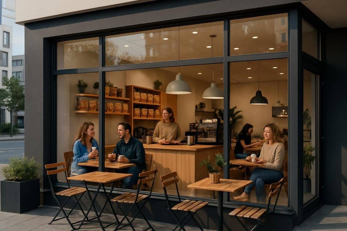 hoomiz, d&eacute;j&agrave; pr&eacute;sent &agrave; brest et bient&ocirc;t &agrave; quimper, s'implante &agrave; guilers avec un nouveau coffee-shop offrant ses d&eacute;licieux cookies faits maison.