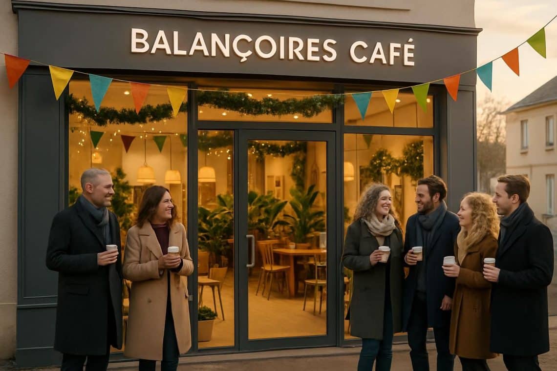 découvrez l'inauguration des balançoires café, un nouveau coffee shop lumineux qui ouvre ses portes à château-gontier-sur-mayenne le 20 décembre 2025. un lieu convivial pour savourer un café de qualité dans une ambiance chaleureuse.
