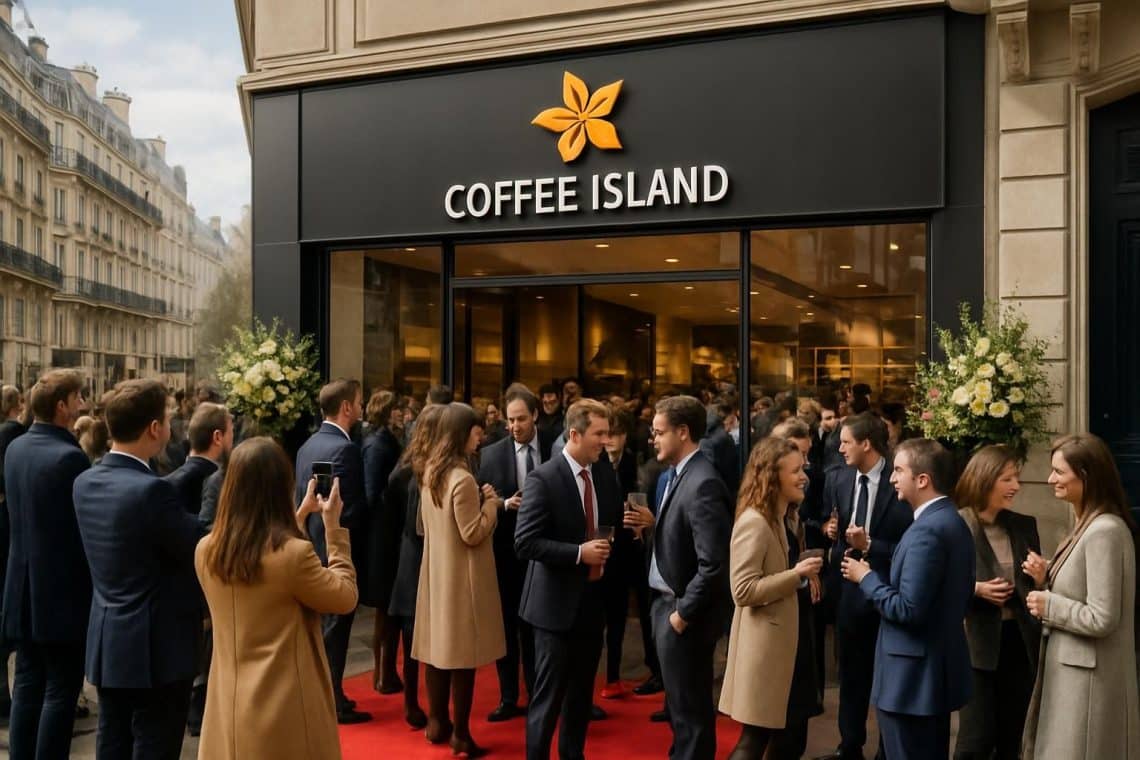 d&eacute;couvrez l'inauguration officielle de la toute premi&egrave;re boutique coffee island &agrave; paris ce lundi, une nouvelle adresse incontournable pour les amateurs de caf&eacute;.