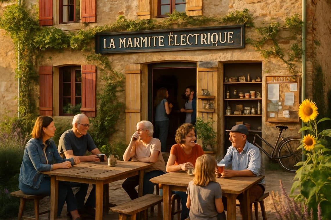 d&eacute;couvrez la marmite &eacute;lectrique, un caf&eacute; citoyen unique qui revitalise un village du sud de la haute-garonne en cr&eacute;ant un lieu de partage et de convivialit&eacute;.