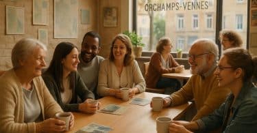 le café des aidants est un rendez-vous mensuel essentiel à orchamps-vennes et dans neuf communes voisines, offrant soutien, échanges et ressources aux aidants proches.