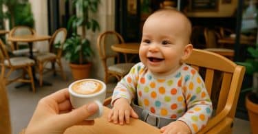 découvrez le babyccino, la nouvelle tendance en france : une mousse de lait douce et sans caféine, spécialement conçue pour les tout-petits, pour une pause café en famille.
