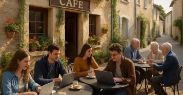 découvrez comment les cafés et restaurants d'un petit bourg utilisent le café comme un lien social puissant, aussi efficace qu'internet, pour surmonter les défis et préserver leur rôle central dans la communauté.