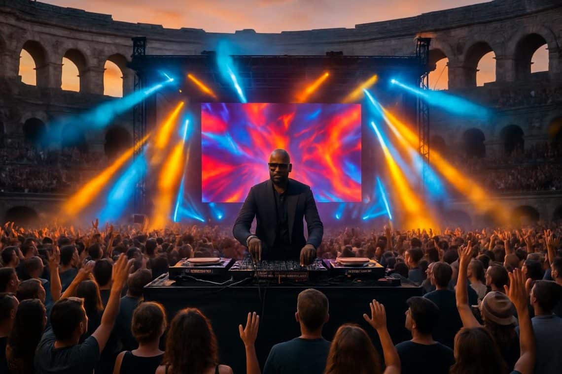 ne manquez pas le concert exclusif du légendaire dj black coffee aux arènes de nîmes le 8 mai. une soirée musicale unique à vivre absolument !