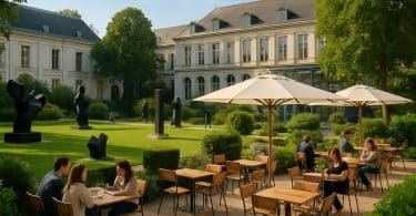 découvrez le nouveau café du musée des beaux-arts de rouen, situé au cœur du jardin des sculptures, un lieu unique alliant art et détente.
