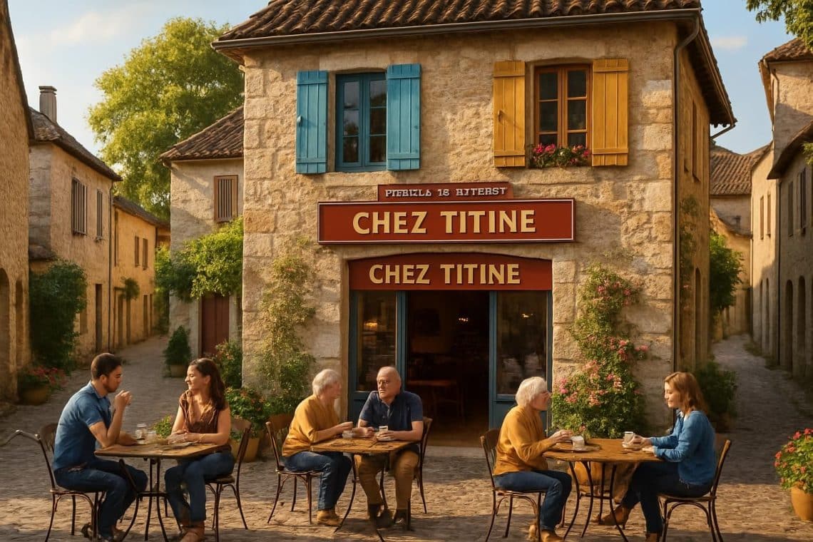 découvrez le café chez titine à lendou-en-quercy, un lieu chaleureux qui apporte un vent de renouveau et de convivialité au cœur du village.