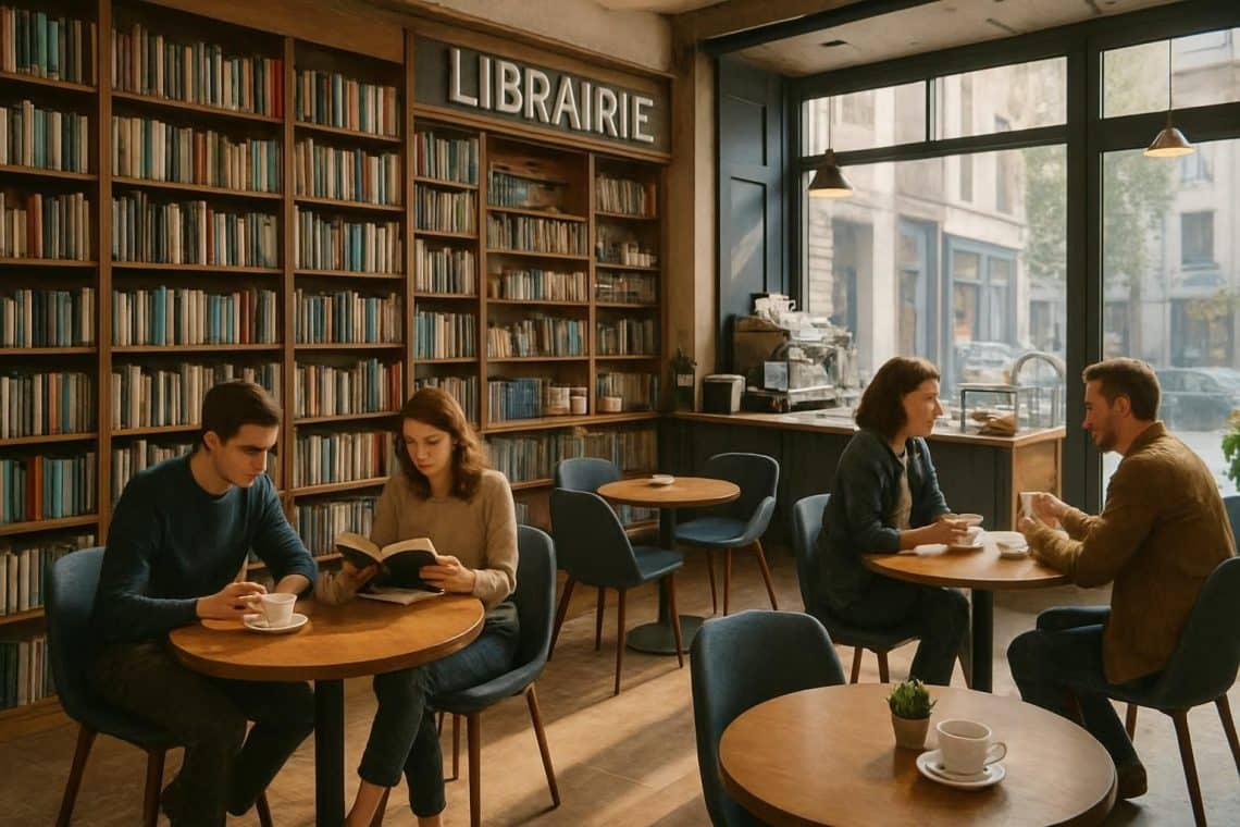 d&eacute;couvrez comment les librairies tentent de survivre face aux d&eacute;fis actuels en se transformant parfois en caf&eacute;s, un nouveau mod&egrave;le pour attirer les lecteurs et dynamiser leurs espaces.