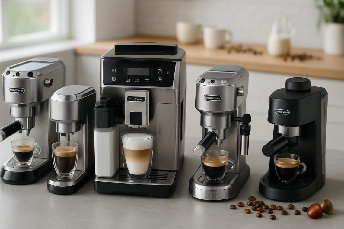 découvrez notre sélection exclusive des 5 meilleures machines à café delonghi disponibles sur amazon pour savourer un café de qualité supérieure chez vous.