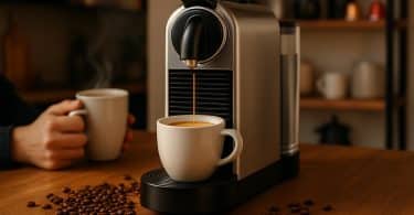 découvrez la machine de’longhi nespresso, la favorite des amateurs de café, maintenant disponible à prix réduit. profitez d'une expérience café exceptionnelle chez vous grâce à cette star des ventes.
