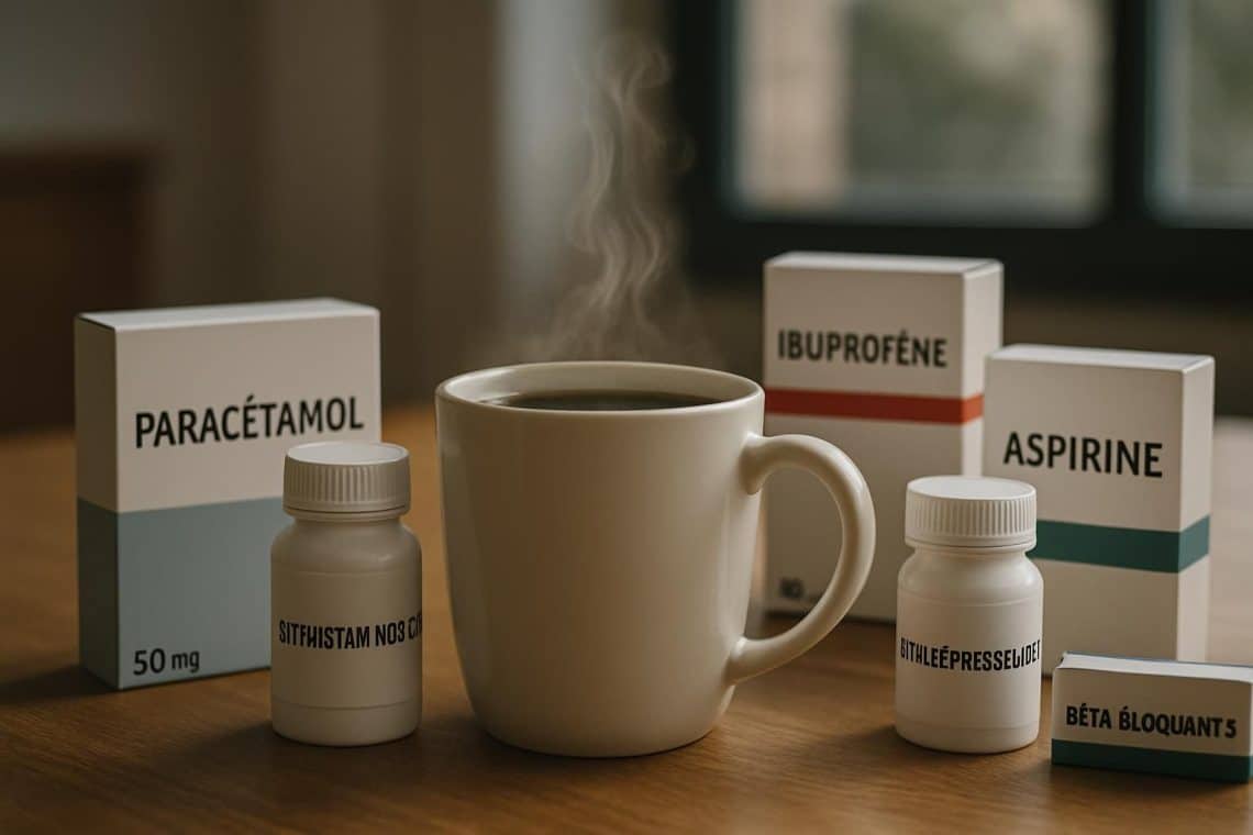 découvrez comment une tasse de café peut transformer l'effet de ces 6 médicaments courants en risques pour votre santé et apprenez à les consommer en toute sécurité.