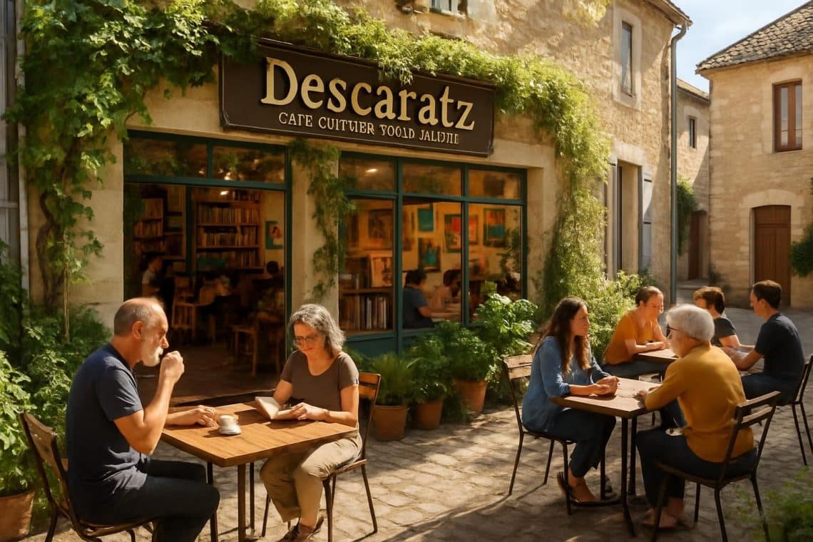 découvrez le café culturel descaratz à monflanquin, un lieu convivial où art, culture et rencontres s'épanouissent chaque jour.