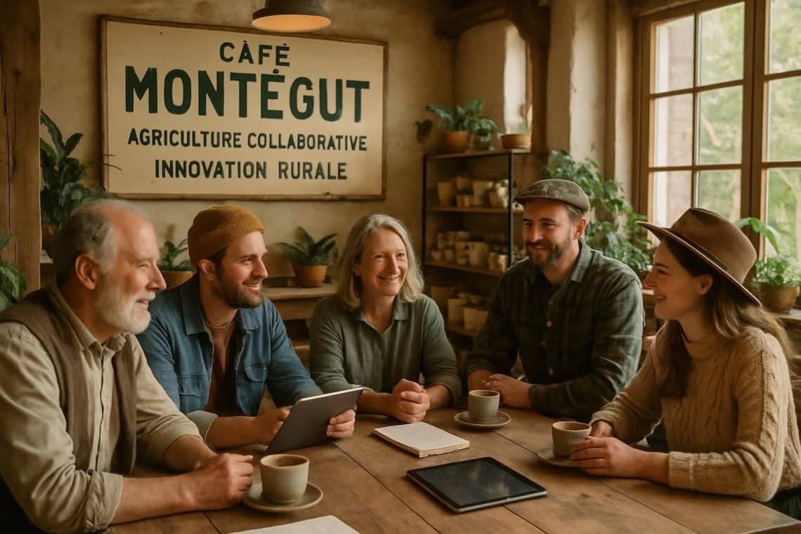 découvrez montégut, un café paysan dédié à l'avenir de l'agriculture collaborative, où innovation et solidarité se rencontrent pour imaginer ensemble des pratiques agricoles durables.