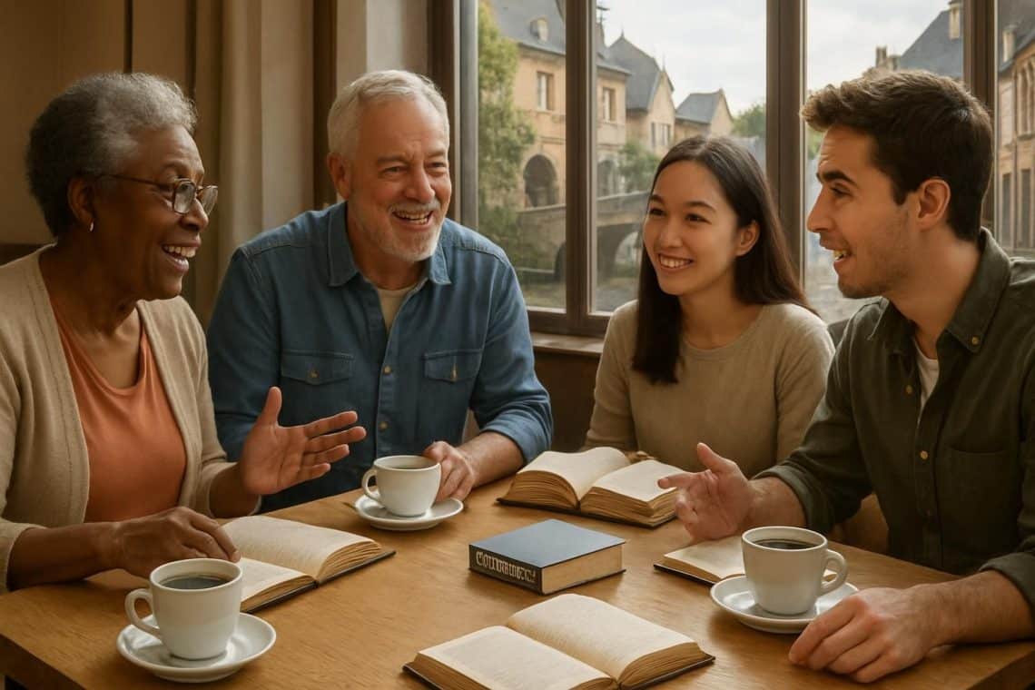 participez &agrave; des &eacute;changes linguistiques conviviaux autour d'un caf&eacute; &agrave; oudon et vivez une aventure enrichissante en d&eacute;couvrant de nouvelles cultures.