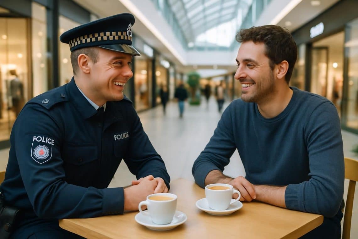 rejoignez-nous ce jeudi au centre commercial de la manche pour un caf&eacute; en t&ecirc;te-&agrave;-t&ecirc;te avec un policier. une occasion conviviale d&rsquo;&eacute;changer et de mieux comprendre le quotidien des forces de l&rsquo;ordre.